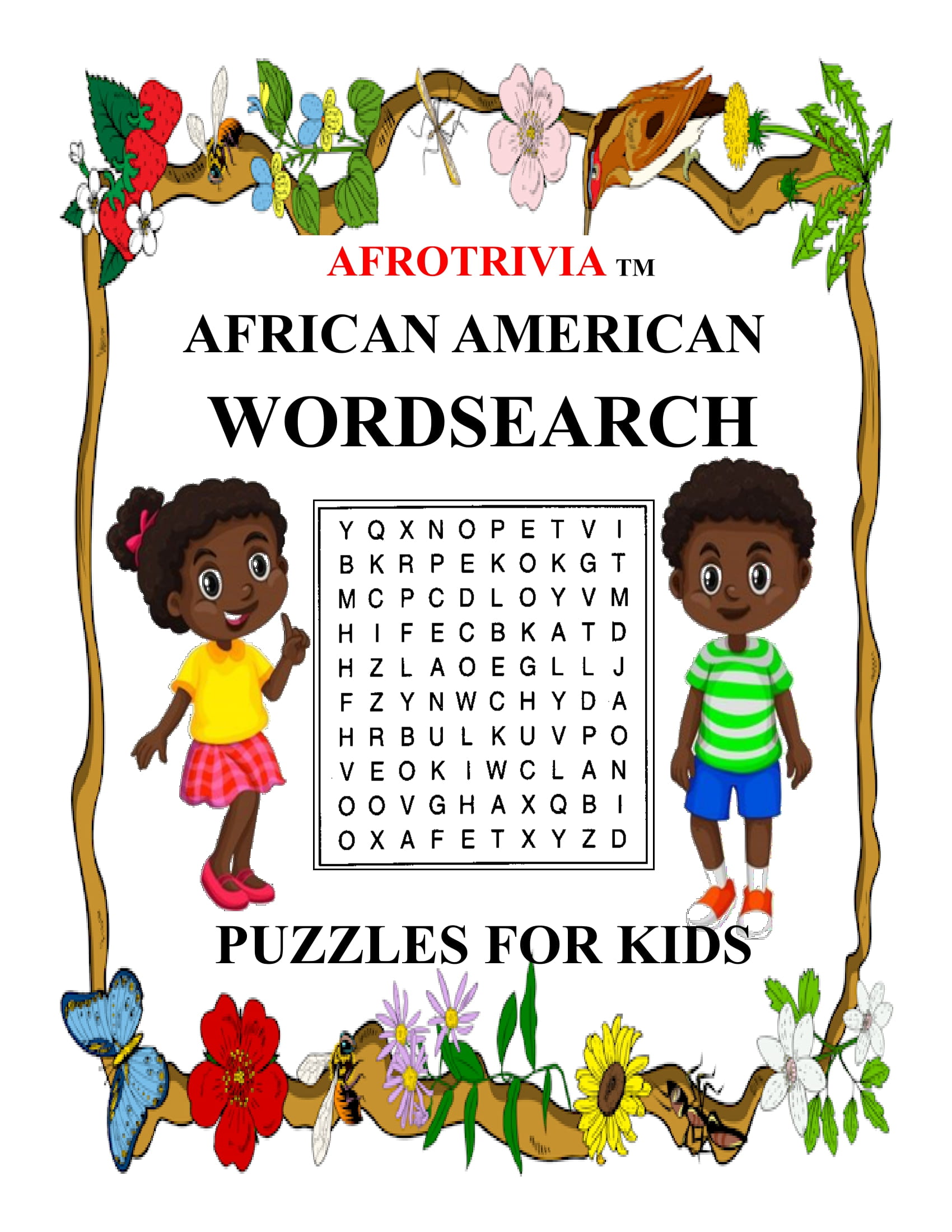 African American Word Search For Kids West African Symbol Of Knowledge